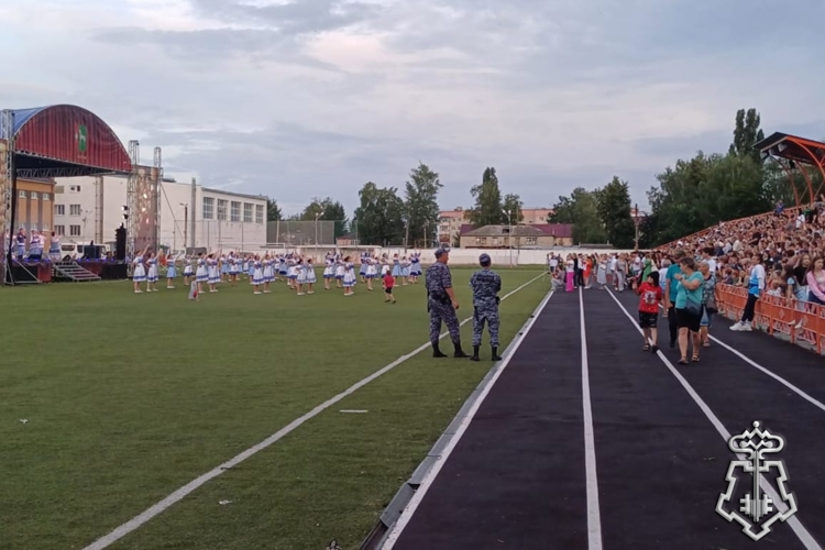 Росгвардия обеспечила безопасность в День города Данкова
