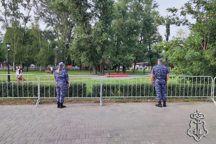 В Липецке росгвардейцы обеспечили охрану общественного порядка в День города  и День металлурга