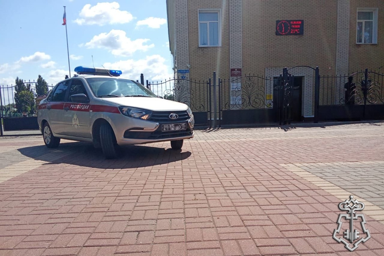 Росгвардия проводит учения на объектах образования Липецкой области