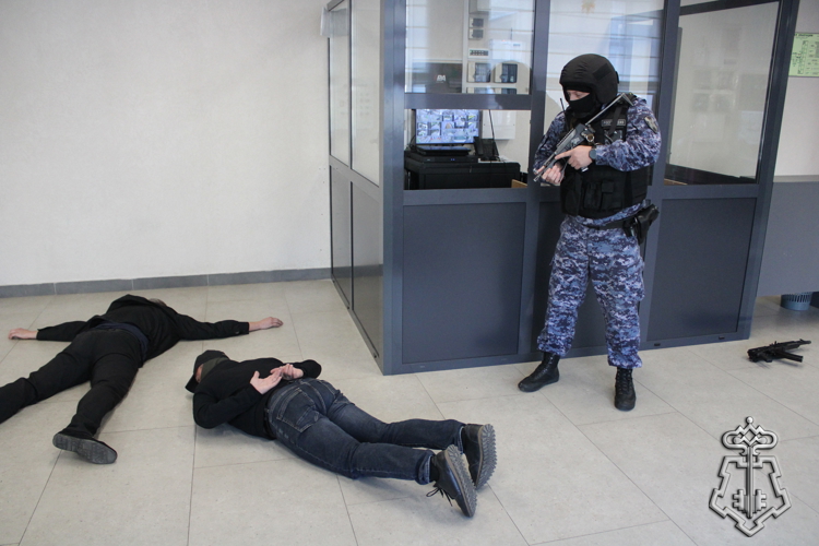 Сотрудники Росгвардии приняли участие в антитеррористических учениях
