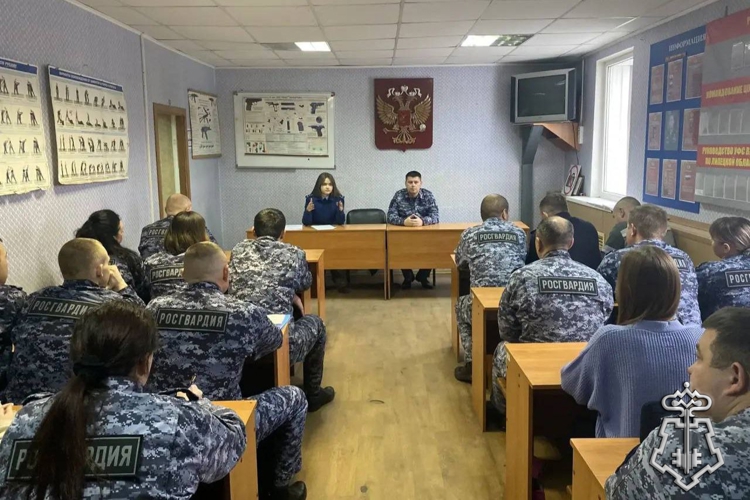 В Липецке для росгвардейцев проведено мероприятие по профилактике коррупционных правонарушений