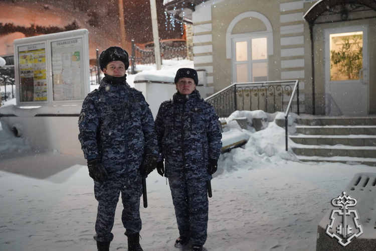 Росгвардия обеспечила правопорядок и общественную безопасность в рождественскую ночь