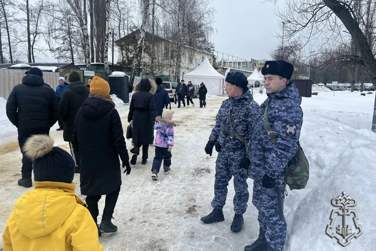 В Липецке Росгвардейцы приняли участие и обеспечили безопасность во время проведения гонки «Лыжня России - 2026»