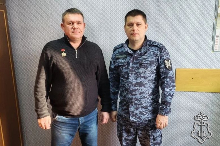 Росгвардейцы поздравили ветерана боевых действий в Афганистане