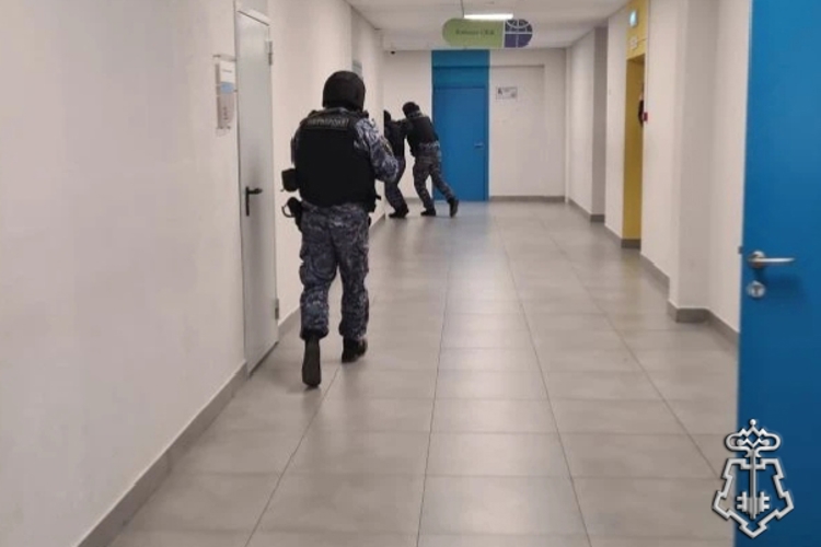 В Липецкой области сотрудники вневедомственной охраны Росгвардии приняли участие во Всероссийском антитеррористическом учении