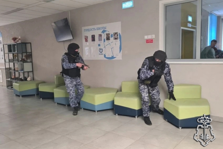 В Липецкой области сотрудники вневедомственной охраны Росгвардии приняли участие во Всероссийском антитеррористическом учении