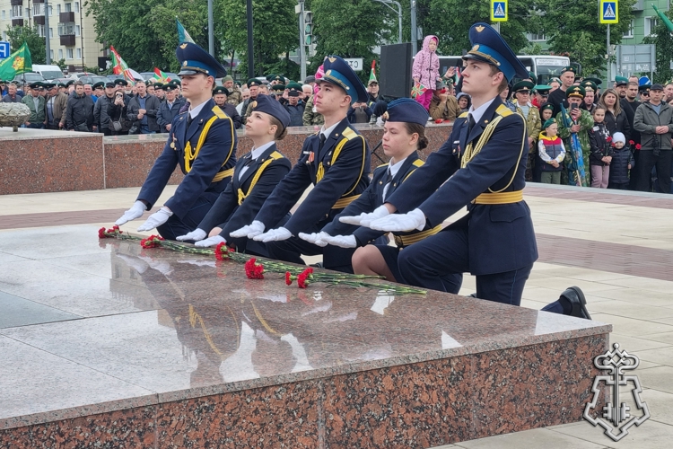 В Липецке росгвардейцы приняли участие в мероприятиях, посвященных Дню пограничника 