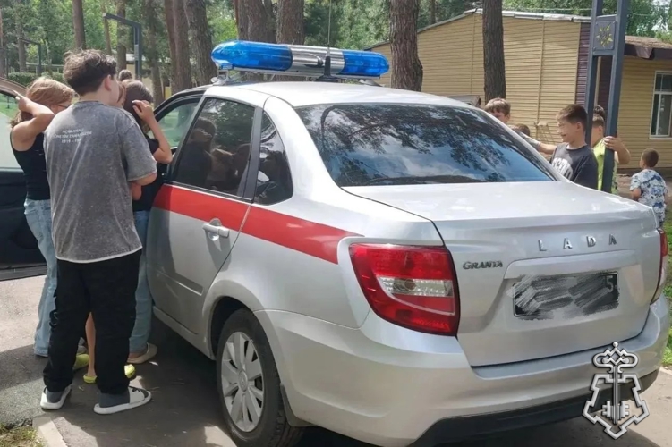 В лагерях Липецкой области сотрудники вневедомственной охраны провели акцию «Каникулы с Росгвардией»