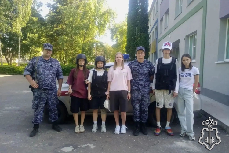 Акция «Каникулы с Росгвардией» продолжается в Липецке