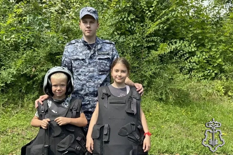 В Липецкой области продолжается акция «Каникулы с Росгвардией»