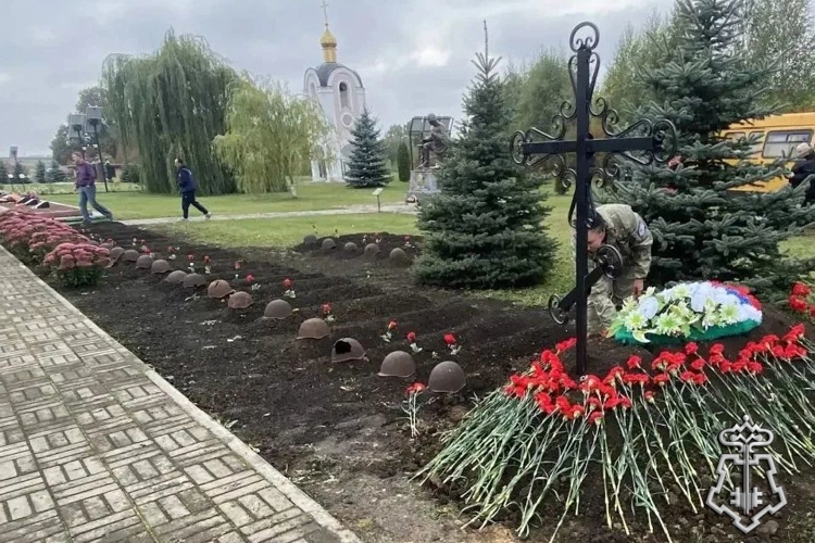 Росгвардия приняла участие в захоронении останков солдат Великой Отечественной войны
