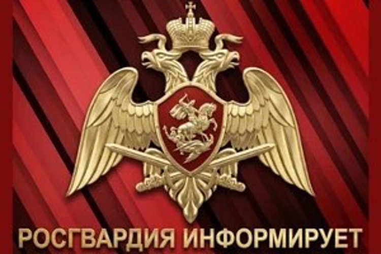 Управление Росгвардии по Липецкой области информирует