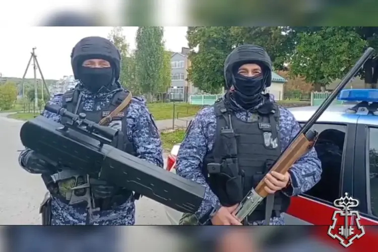 Росгвардия приняла участие в тактико-специальном учении «Пункт-2026» в Липецкой области