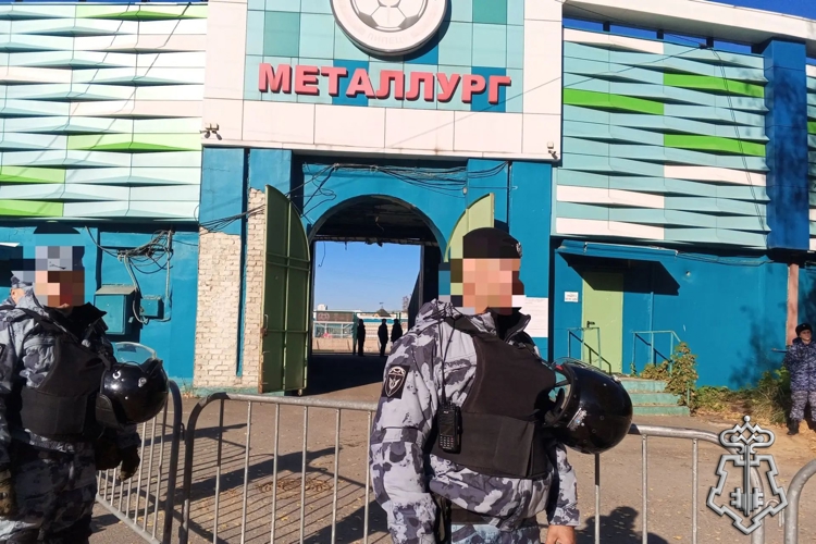В Липецке росгвардейцы обеспечили правопорядок в период футбольного матча